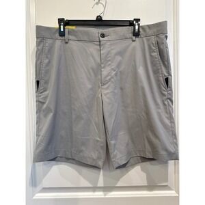 NWT Claiborne Classic Fit Shorts Dry+Cool Stretch Gray Men's Size 36